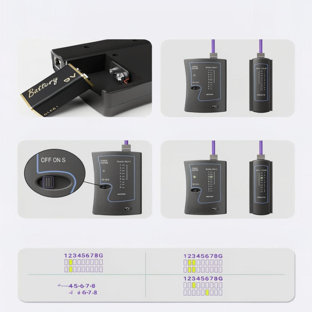 Tool Set - RJ45 케이블 연결에 사용되는 고성능 이더넷