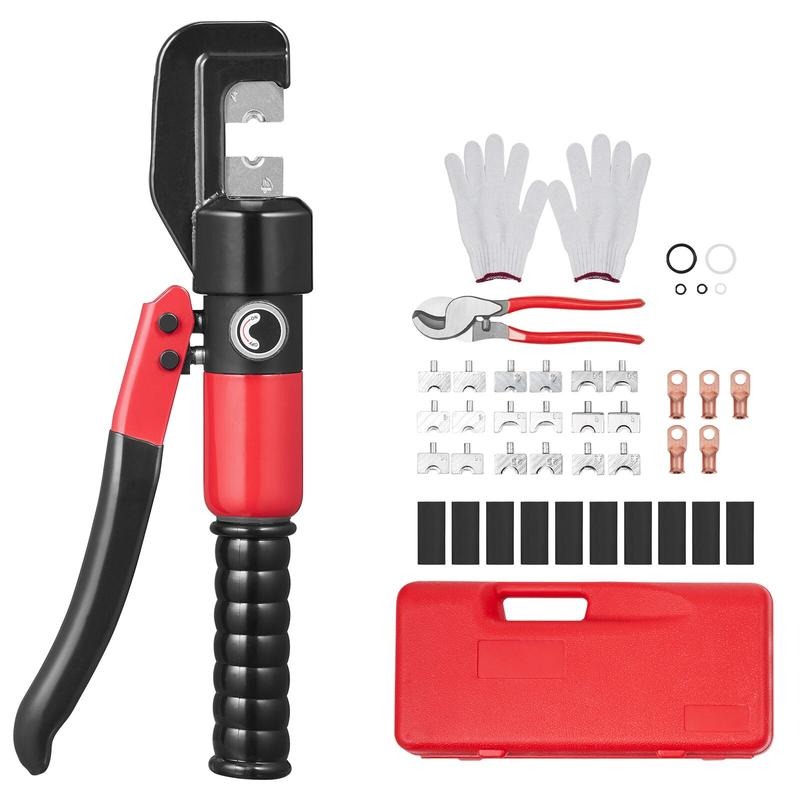 유압식 크림핑 툴(다이스 9세트 포함) AWG12-2/ - Tool Set 리뷰 및 가격