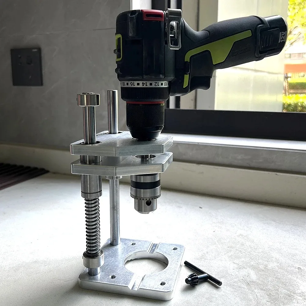 고정밀 드릴 수직 드릴링 스탠드 - 알루미늄 프로파일  - Drill Press 리뷰 및 가격